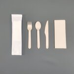Wooden Fork Spoon Set Manufacturer - Custom Eco-friendly Biodegradable for Takeaway