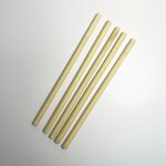 Bamboo Straw Supplier - Custom Logo 20cm Biodegradable Organic Reusable