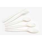 Disposable Cutlery Set Factory - Wholesale Black High Temperature Resistant Knife Spoon Fork