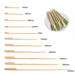Bamboo Skewers Supplier - Natural for Open Fire Pit Grill Barbecue Hot Dog