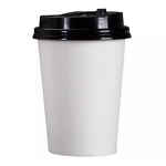 Paper Cup Factory - Wholesale White Saucers with Lids Single Wall Takeaway