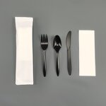 PLA Biodegradable Cutlery Supplier - Wholesale Customized Logo Paper Packing Airline