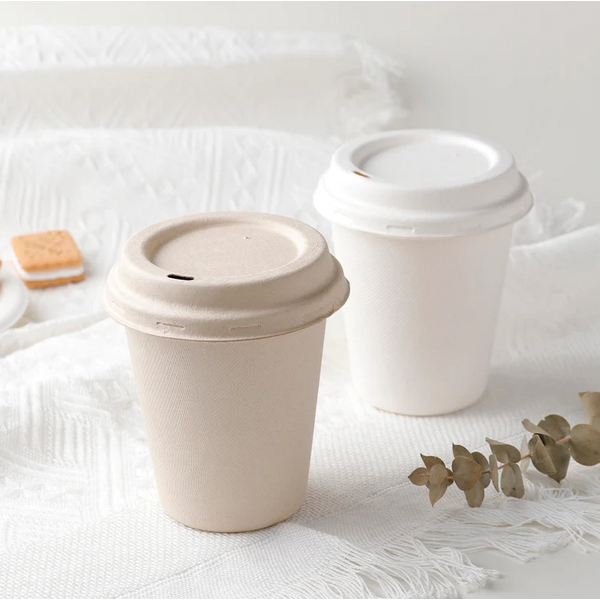 Bagasse Paper Cup Supplier - OEM 100% Biodegradable Take Away Coffee Cup