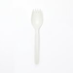 CPLA Spork Manufacturer - 6" Biodegradable Disposable Cutlery Factory Direct