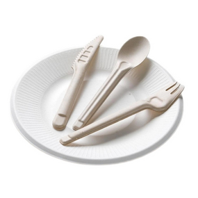 Bagasse Cutlery Set Factory - Disposable Biodegradable for Camping Fork Knife Spoon