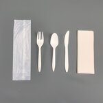 Cornstarch Airline Catering Set Supplier - Food Grade Disposable Light Weight PSM