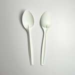 Cornstarch Disposable Cutlery Factory - 100% Biodegradable Compostable 17cm Spoon
