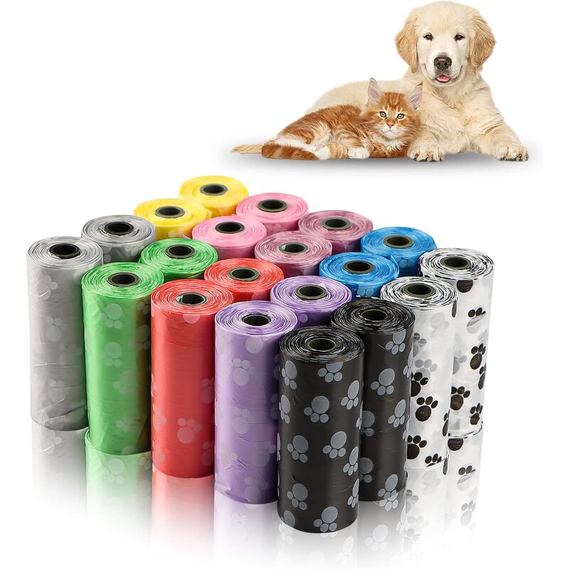 Pet Canine Waste Bag Supplier - High Quality Multicolor Flat Smell Proof