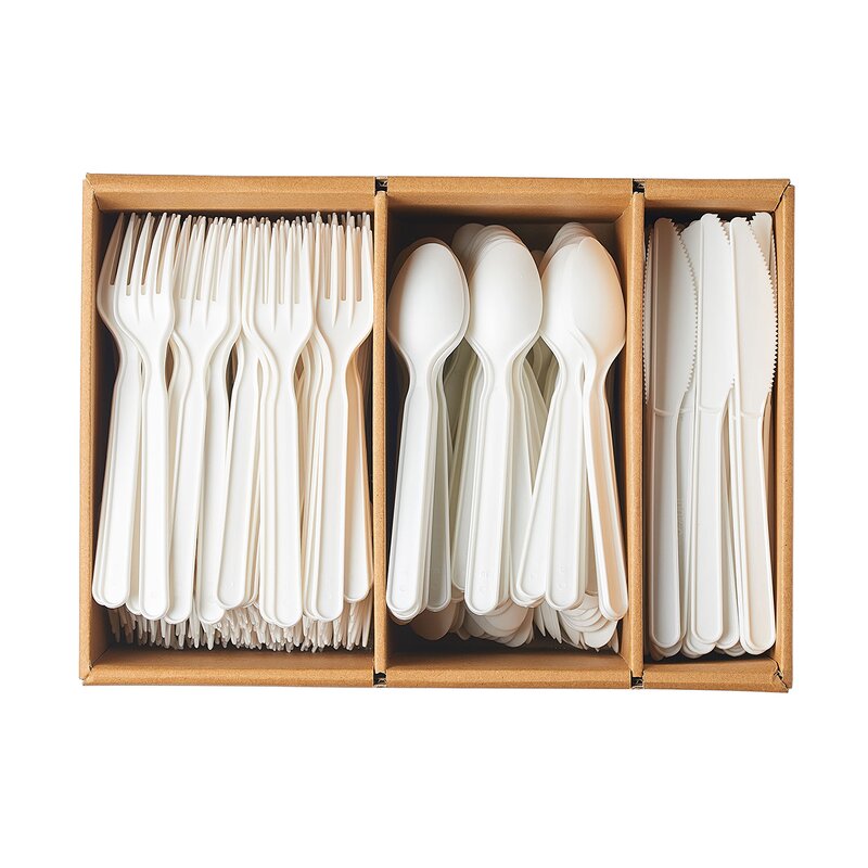 CPLA Cutlery Set Manufacturer - Eco-Friendly Compostable Disposable for Parties