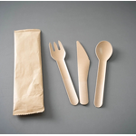 Paper Pulp Cutlery Manufacturer - Biodegradable Disposable Natural Fork Spoon Knife