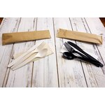 PSM Disposable Cutlery Kit Factory - Inflight 6-in-1 with Napkin Salt Pepper