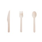 Wooden Cutlery Kit for Airline Supplier - Disposable Eco-Friendly Inflight Catering