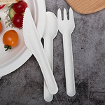 Bagasse Fiber Cutlery Factory - Degradable Natural Biological Compostable Fork