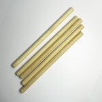 Bamboo Straight Straw Supplier - Eco-Friendly 20cm Nature Reusable 100% Biodegradable