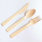 Bamboo Disposable Cutlery Set Supplier - Eco-Friendly Travel Tableware for Outdoor