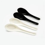 PSM Noodle Soup Spoon Supplier - Wholesale White Disposable for Restaurant Kitchen