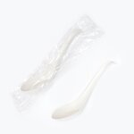 Biodegradable Plastic Soup Spoon Factory - Wholesale Black Disposable for Takeaway