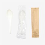 PSM Noodle Soup Spoon Supplier - Wholesale White Disposable for Restaurant Kitchen