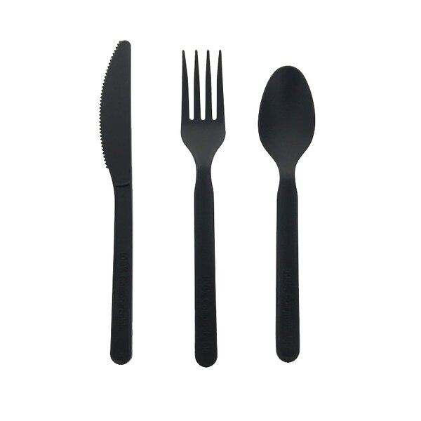 PLA Compostable Utensil Manufacturer - Accept Logo Customized Renewable Inflight