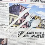 PHA Cutlery Set Supplier - Wholesale Ocean Marine Degradation Spoon Fork Knife