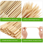Bamboo Skewers Supplier - Natural for Open Fire Pit Grill Barbecue Hot Dog