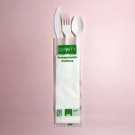 CPLA Cutlery Set Factory - 100% Compostable 7 Inch for Party Airline Tableware
