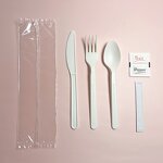 CPLA Cutlery Set Factory - 100% Compostable 7 Inch for Party Airline Tableware