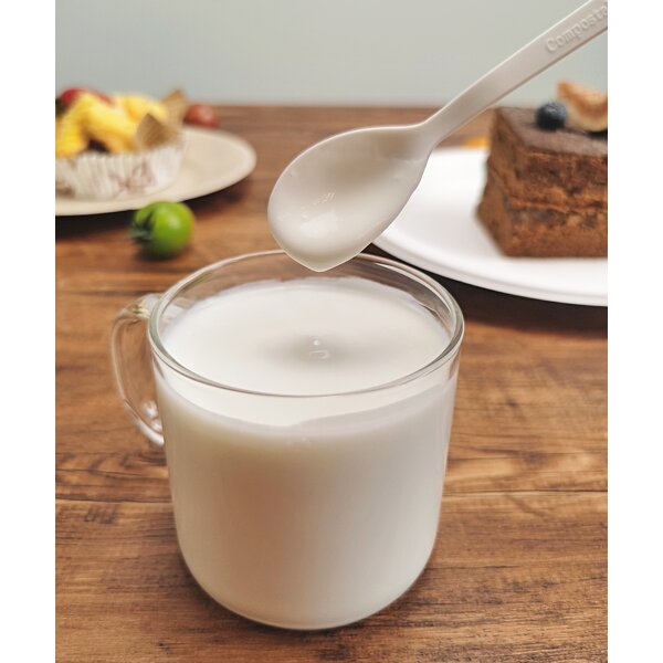 PLA Cutlery Set Manufacturer - 4-Piece Biodegradable for Restaurants and Camping