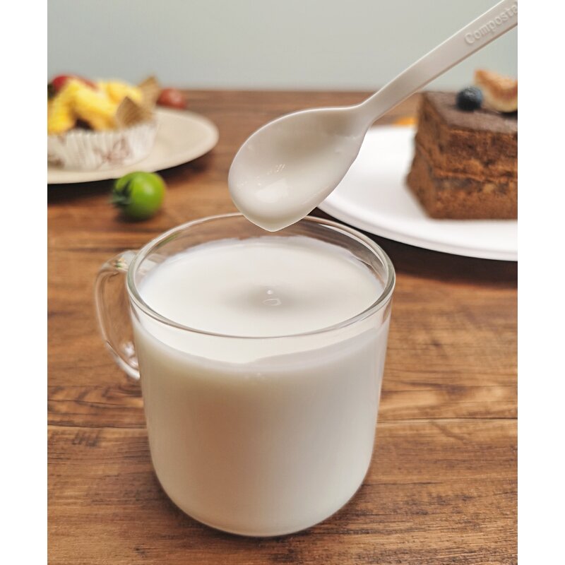 PLA Cutlery Set Manufacturer - 4-Piece Biodegradable for Restaurants and Camping