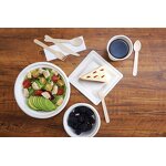 Birch Wood Cutlery Set Factory - Compostable Portable with Spoon Knives Fork