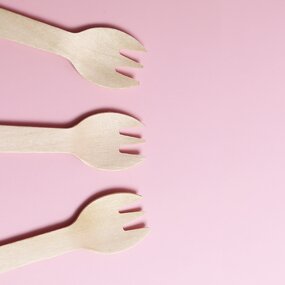 Christmas Wooden Spork Supplier - Dessert Cutlery for Restaurant Catering Party