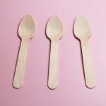 Mini Wooden Spoons Factory - Eco-Friendly Biodegradable for Ice Cream Serving