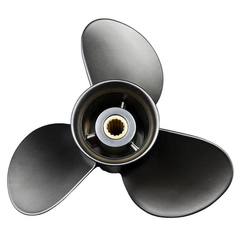 Marine Outboard Propeller Manufacturer - OEM New 9.25X10 Aluminum Black