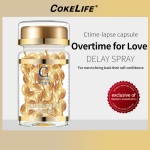 CokeLife OEM工厂直接男性延迟润滑剂胶囊身体护理润滑剂水基润滑剂男性增强补充油