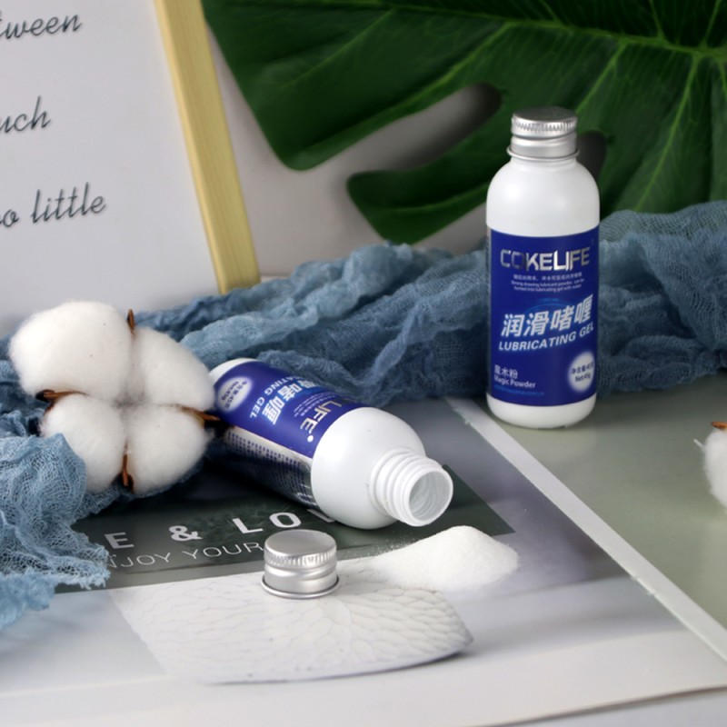 COKELIFE 45g Vagan Based SPA DIY Skin Care Gel Retardador Sex Jelly Lube Jam Sex Powder Lubricant Wholesale Sex Shop