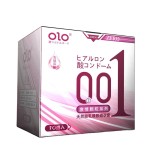 OLO Sex Embellish Condom  Men's Ultra-thin Hyaluronic Acid Natural Latex Condom Crystal Condom 001
