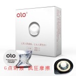 Best Sale OLO Men's Bead Pearl Condoms Ultra Thin Latax Sex Lube Condoms for Male Condoms and Lubricants