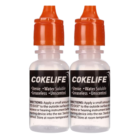 Cokelife Premium Lubricating Earplug Hearing Aid Earmold Lubricant