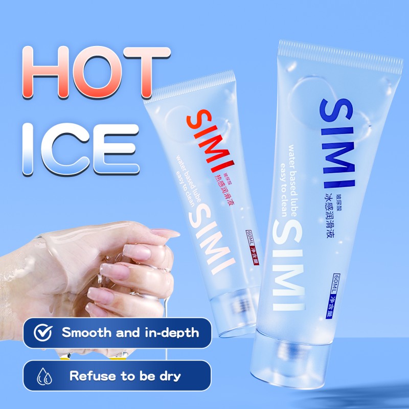 CokeLife 60ml Water Based Lube Smooth Ice Hot Feeling Sex Gel Lubrifiant Sex Private Label Intimate Intimate Lubricant Gel