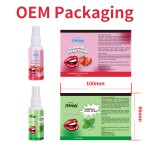 Pinknight Free Sample 50Ml Flavor Oral Sex Throat Delay Spray OEM Edible Lubricant Water Long-Lasting Spray for Men and Women