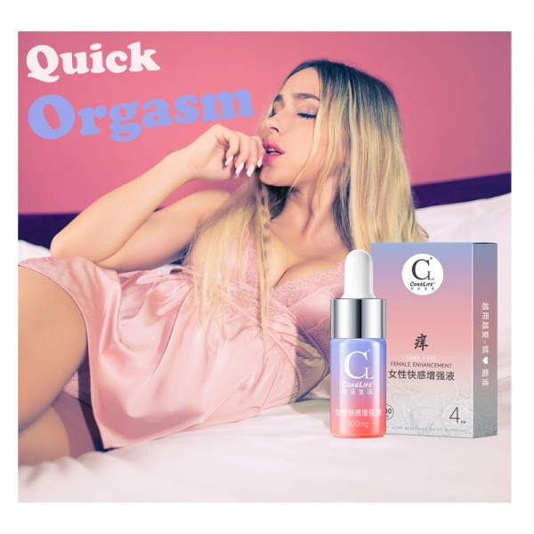 CokeLife Mini 4 PC/Box Sexual Exciting Gel Dropper Sex Oil Lady Aphrodisiac Orgasmic Gel for Women