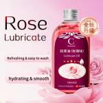 CokeLife ISO9001: 130毫升玫瑰放松按摩油自有品牌抗脂肪团肌肉酸痛放松SPA身体按摩油