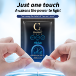 COKELIFE 20pcs/ Box Shark Power延迟射精有机湿巾润滑草药提取物延迟性时间油男士湿巾
