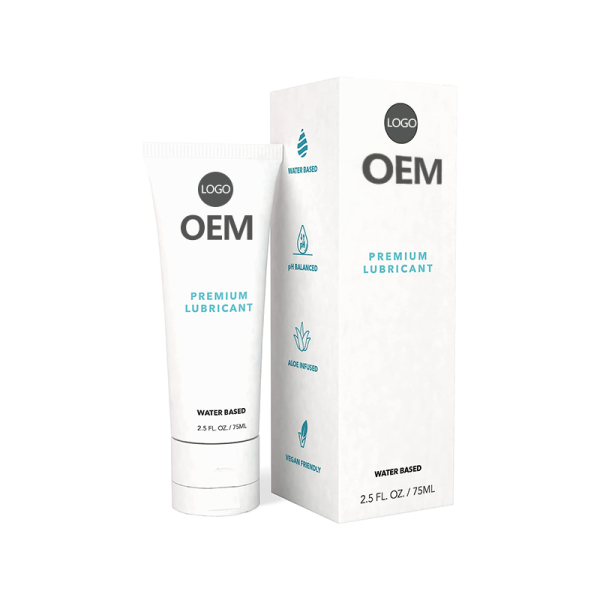OEM 75ML芦荟凝胶性润滑油薄水性快感个人高潮凝胶润滑剂