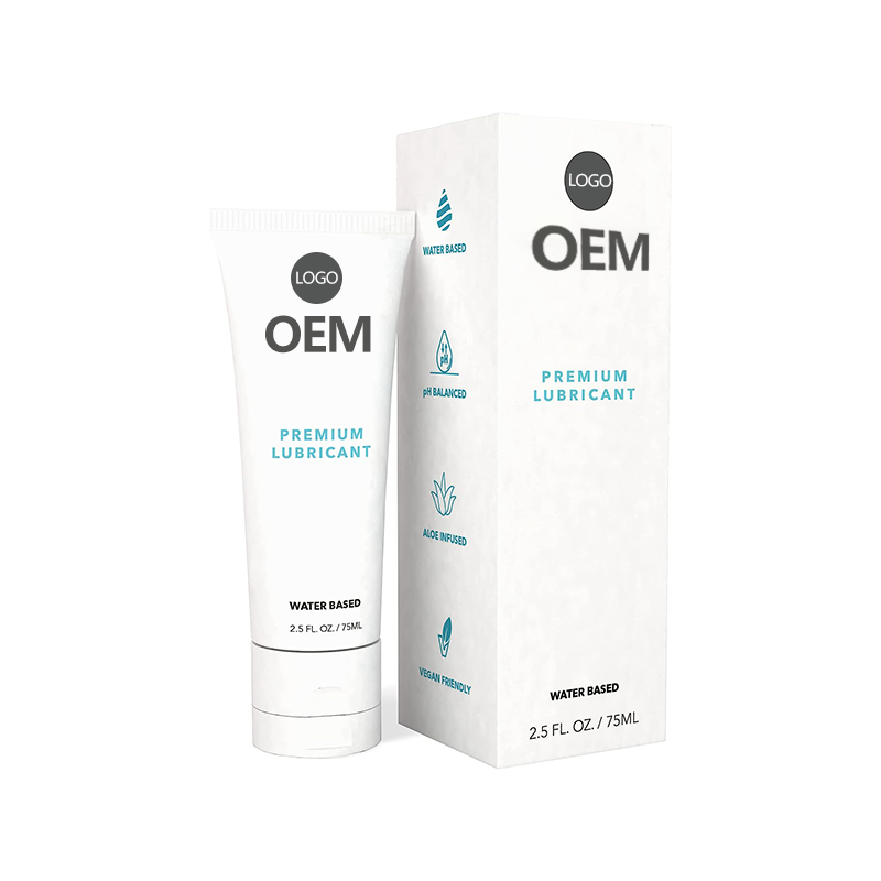 OEM 75ML Aloe Vera Gel Sex Lubricant Oil Thin Watery for Sexual Pleasure Personal Climax Gel Lubricant