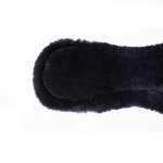 Sheepskin Dressage Girth Factory - Equestrian Black Wool Quilted Western