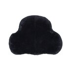 Horse Saddle Seat Cover Factory - Cheap Black Sheepskin Pad Riding