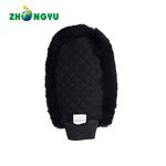 Sheepskin Mitten Manufacturer - Black High Quality Quilted Horse Care