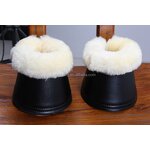 Horse Bell Boots Supplier - Synthetic Leather with Sheepskin
