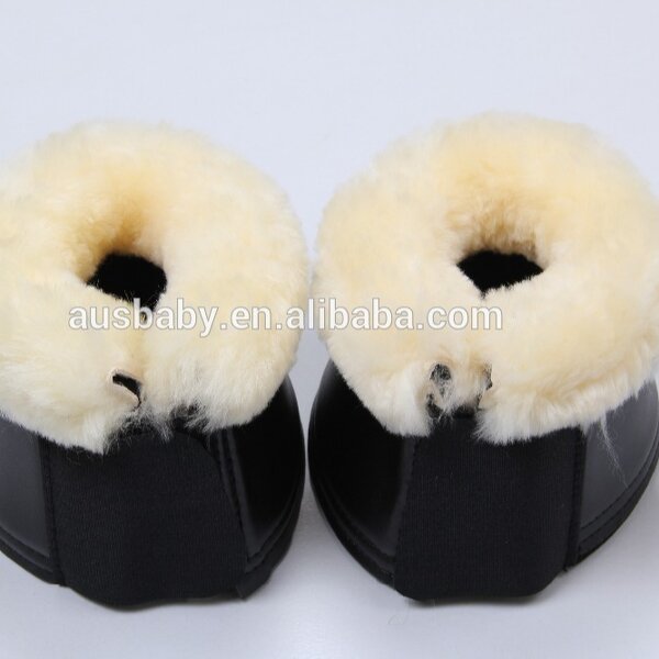 Horse Bell Boots Supplier - Synthetic Leather with Sheepskin